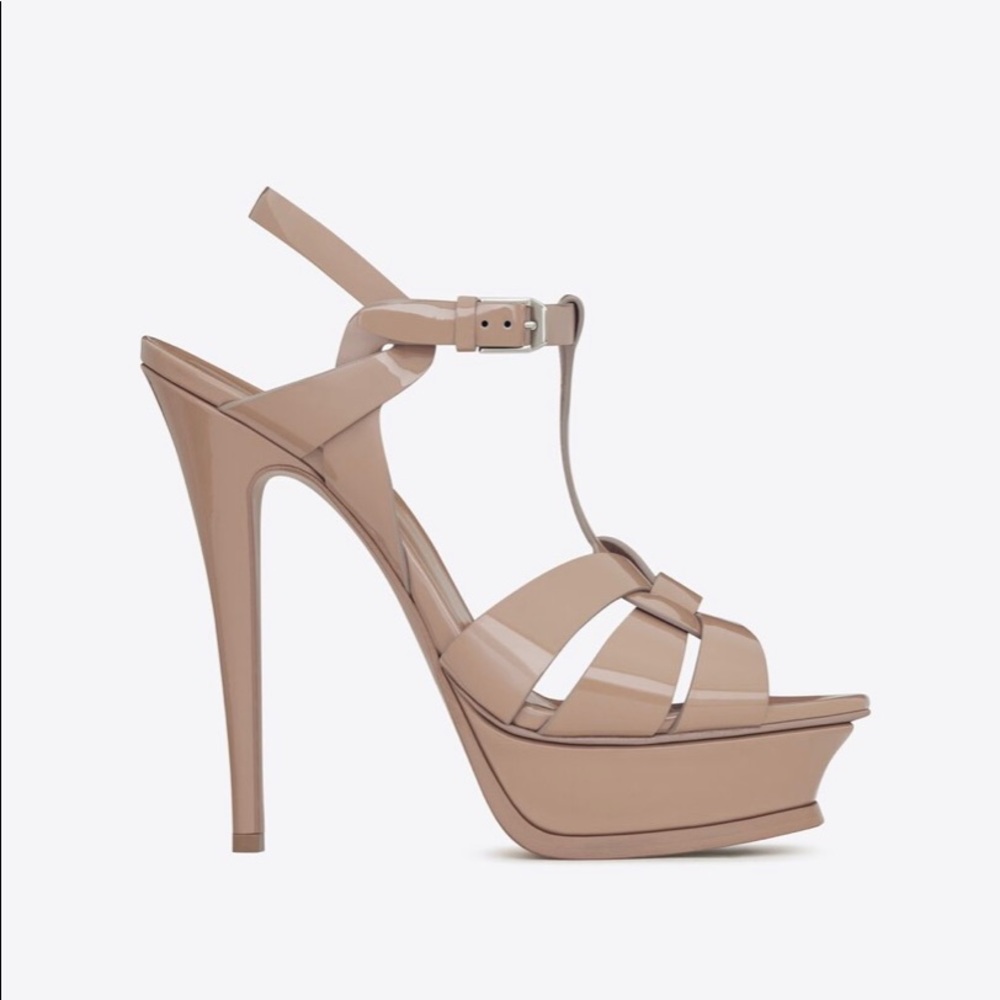 ❌SOLD❌ SAINT LAURENT TRIBUTE PLATFORM SANDALS